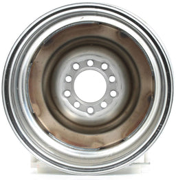 WHEELVINT 4-1/2 & 4-3/4" Bolt Circle With 4" Back Space Chrome Outer, Grey Primer Center Smoothie Steel Rim 15 x 7" WV13-571204 Autofit