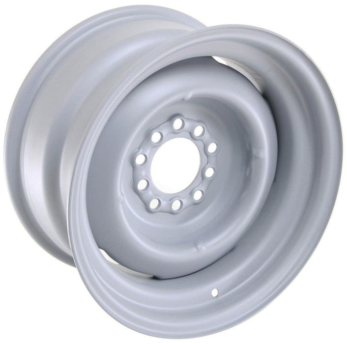 WHEELVINT 4-1/2 & 4-3/4" Bolt Circle With 4" Back Space Gennie Steel Rim 15 x 8" - Grey Primer Finish WV14-581204 Autofit