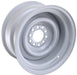 WHEELVINT 4-1/2 & 4-3/4" Bolt Circle With 4" Back Space Smoothie Steel Rim 15 x 8" - Grey Primer Finish WV12-581204 Autofit