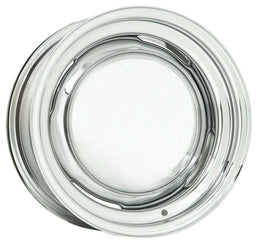 WHEELVINT 4-1/2" Bolt Circle With 3" Back Space Chrome O.E Ford Rim - Chev Style 15 x 5" WV64-551203 Autofit