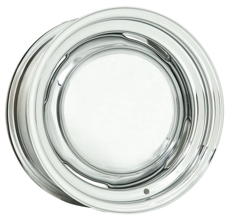 WHEELVINT 4-3/4" Bolt Circle With 4-1/2" Back Space Chrome O.E Ford Rim - Chev Style 15 x 10" WV64-5034042 Autofit