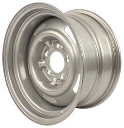 WHEELVINT 4-3/4" Bolt Circle With 4-1/2" Back Space Silver Corvette Style Rallye Rim 15 x 8" WV30-5834042 Autofit