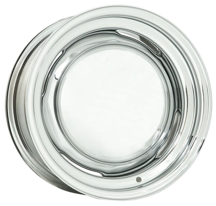 WHEELVINT 4-3/4" Bolt Circle With 4" Back Space Chrome O.E Ford Rim - Chev Style 15 x 6" WV64-563404 Autofit