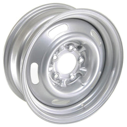 WHEELVINT 4-3/4" Bolt Circle With 4" Back Space Silver Corvette Style Rallye Rim 15 x 6" WV30-563404 Autofit