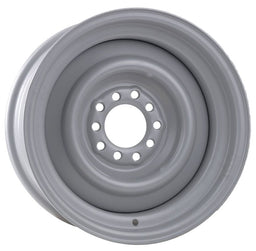 WHEELVINT & 5-1/2" Bolt Circle With 3" Back Space Smoothie Steel Rim 15 x 5" - Grey Primer Finish WV12-550503 Autofit