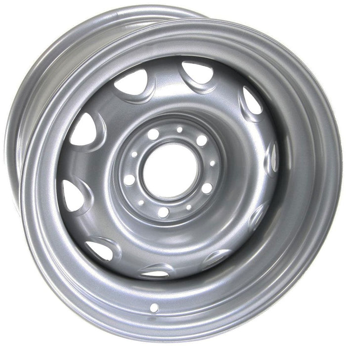 WHEELVINT 5 x 4-1/2", 4-1/4" Back Spece Chrysler Rallye 15" x 7" Silver Powder Coat WV56-5712044 Autofit