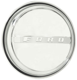 WHEELVINT Ribbed With Ford Logo Stainless 1947-48 Ford Cap WV2011 Autofit