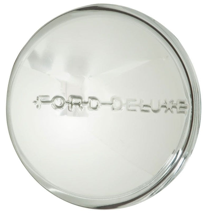 WHEELVINT Smooth With Ford Deluxe Logo Stainless 1940 Deluxe Cap WV2007 Autofit