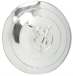 WHEELVINT V8 Logo 1933 Stainless Street Rod Wire Cap WV2001 Autofit