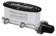 WILWOOD 1-1/8" Aluminium Tandem Chamber Master Cylinder without Push Rod - Bright WB260- Autofit