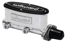 WILWOOD 1-1/8" Aluminium Tandem Chamber Master Cylinder without Push Rod - Bright WB260- Autofit