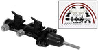 WILWOOD 1-1/8" Bore, Black Finish Compact Remote Tandem Master Cylinder WB260-14244-BK Autofit