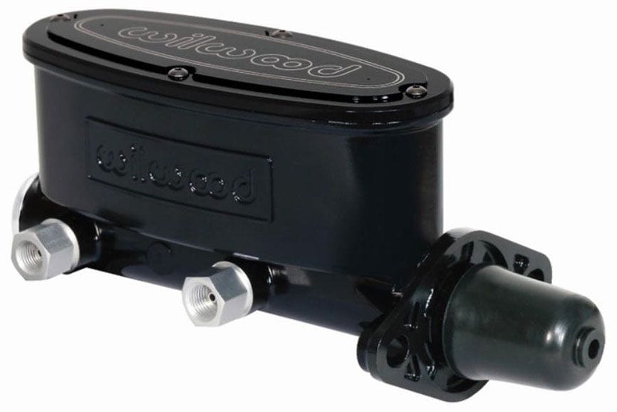 WILWOOD 1" Aluminium Tandem Chamber Master Cylinder without Push Rod - Black WB260-8555- Autofit