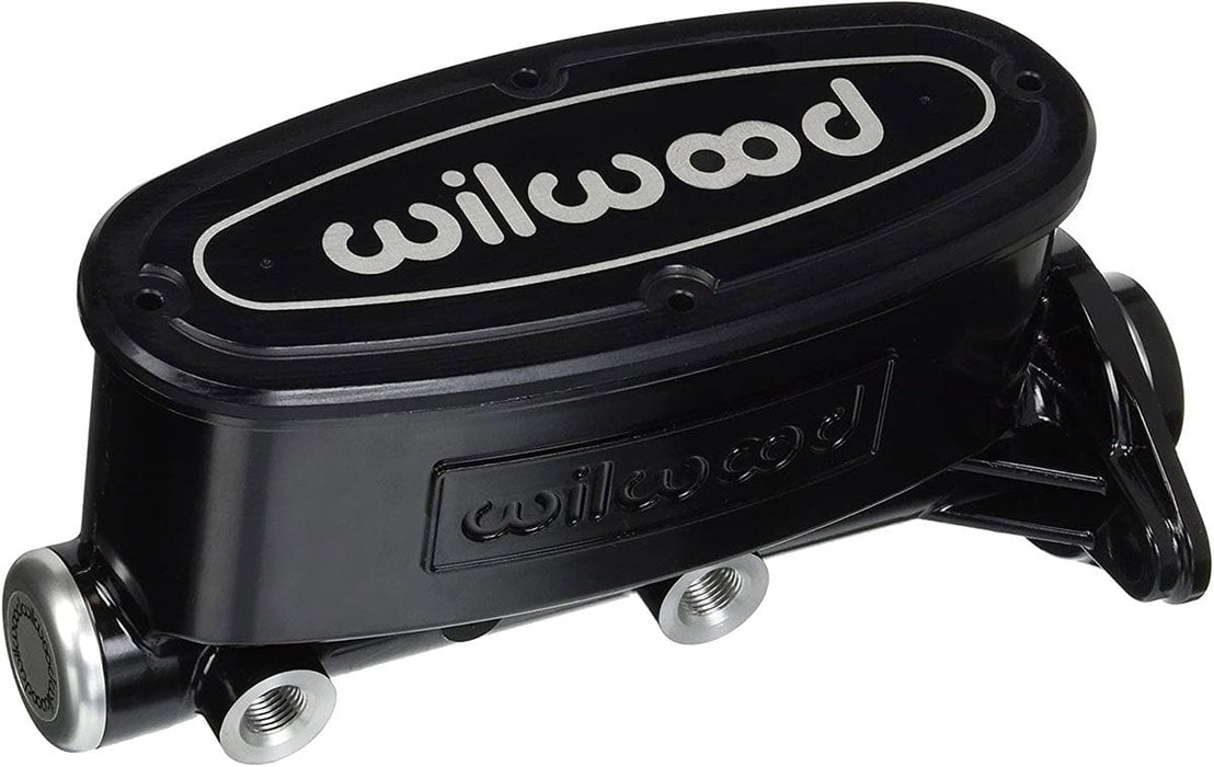 WILWOOD 1" Aluminium Tandem Chamber Master Cylinder without Push Rod - Black WB260-8555- Autofit