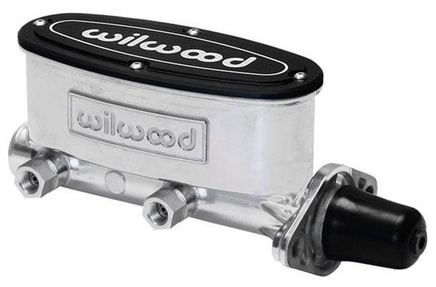 WILWOOD 1" Aluminium Tandem Chamber Master Cylinder without Push Rod - Bright WB260-8555 Autofit