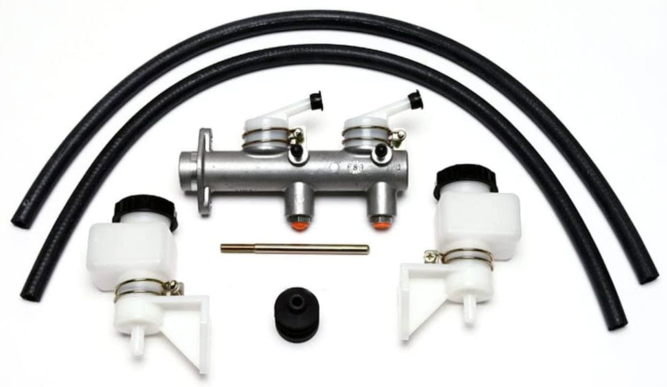 WILWOOD 1" Combination Remote Tandem Master Cylinder with Remote Fluid Reservoirs WB260- Autofit