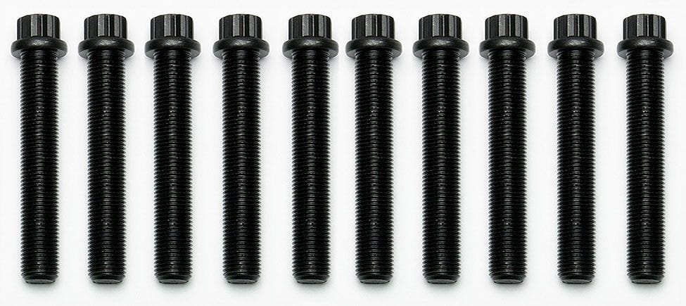 WILWOOD 10 Pack Screw In Wheel Studs 1/2-20 x 3.00", 12-Point Heads WB230-14566 Autofit