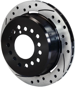 WILWOOD 12.19" Dia, 0.81" Width, .52" Stud Hole, 1.91" Offset, 3.06" Centre H SRP Disc/Drum Rotors for Internal Parking Brakes (L/H) 32 Vane WB160-9813-BK Autofit