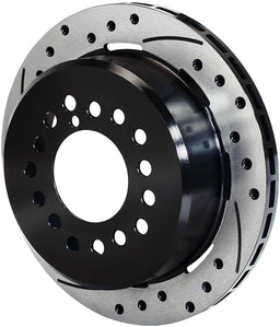 WILWOOD 12.19" Dia, 0.81" Width, .52" Stud Hole, 1.91" Offset, 3.06" Centre H SRP Disc/Drum Rotors for Internal Parking Brakes (R/H) 32 Vane WB160-9812-BK Autofit