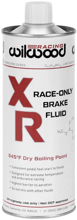 WILWOOD 16.9oz (500ml) Bottle XR Racing Brake Fluid WB290-16353 Autofit
