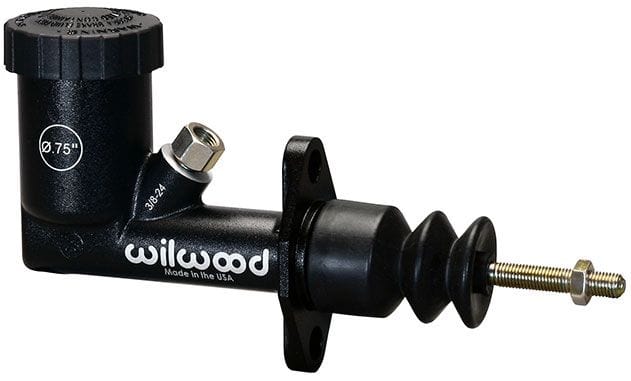 WILWOOD 3/4" Bore, Aluminium Black E-Coat Finish GS Compact Integral Master Cylinder WB260-15098 Autofit