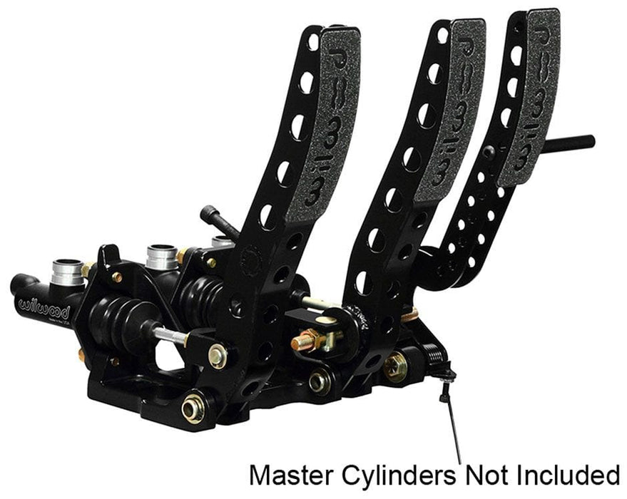 WILWOOD 3 Pedal Floor Mount Assembly with Throttle WB340-12411 Autofit