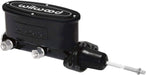 WILWOOD 7/8" Aluminium Tandem Chamber Master Cylinder with Push Rod - Black WB260-9439-B Autofit