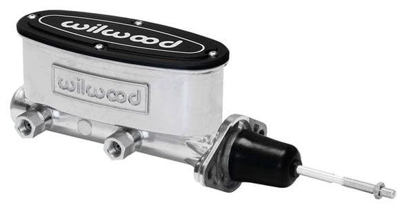 WILWOOD 7/8" Aluminium Tandem Chamber Master Cylinder with Push Rod - Bright WB260-9439- Autofit