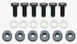 WILWOOD Bolt Kit, Dynamic Mount Rotor 6 Bolts with T-Nuts, 5/16-24 WB230-14844 Autofit
