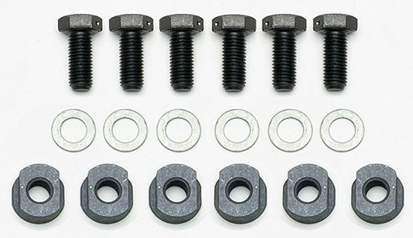 WILWOOD Bolt Kit, Dynamic Mount Rotor 6 Bolts with T-Nuts, 5/16-24 WB230-14844 Autofit