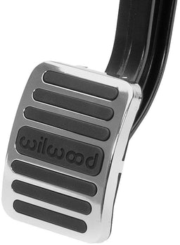 WILWOOD Brake & Clutch Pedal Pad Cover, Rubber with Stainless Trim Plate Brake & Clutch Pedal Pad Cover, Rubber with Stainless Trim Plate WB330-15866 Autofit