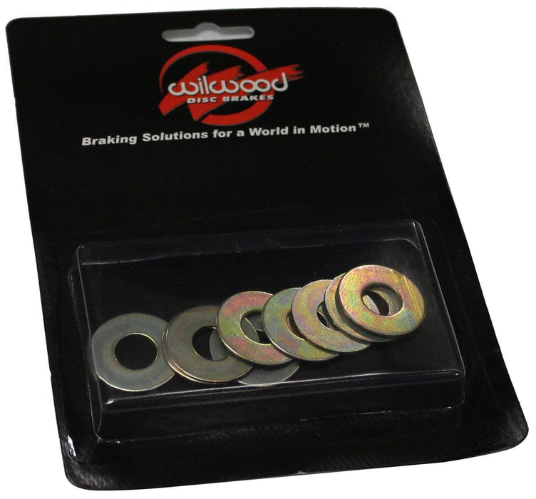 WILWOOD Caliper Shim Kit 7/16" ID x 0.032" Thick (10pk) WB240-4385 Autofit