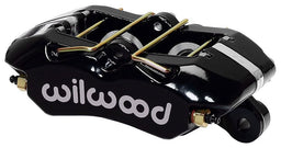 WILWOOD FDL Low Profile Caliper, 1.12" Pistons, .81 " Disc, Black WB120-12160-BK Autofit