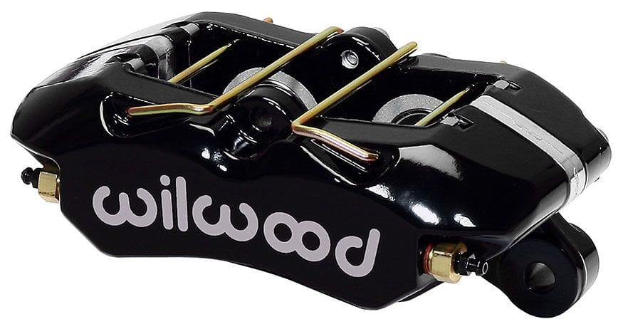 WILWOOD FDL Low Profile Caliper, 1.12" Pistons, .81 " Disc, Black WB120-12160-BK Autofit