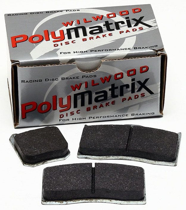 WILWOOD Polymatrix Brake Pad Set E Pad 7812, DynaPro Callipers WB15E-9837K Autofit