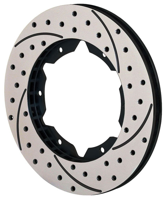 WILWOOD Rotor 10" x .810" Iron L/H Black WB160-7098-BK Autofit