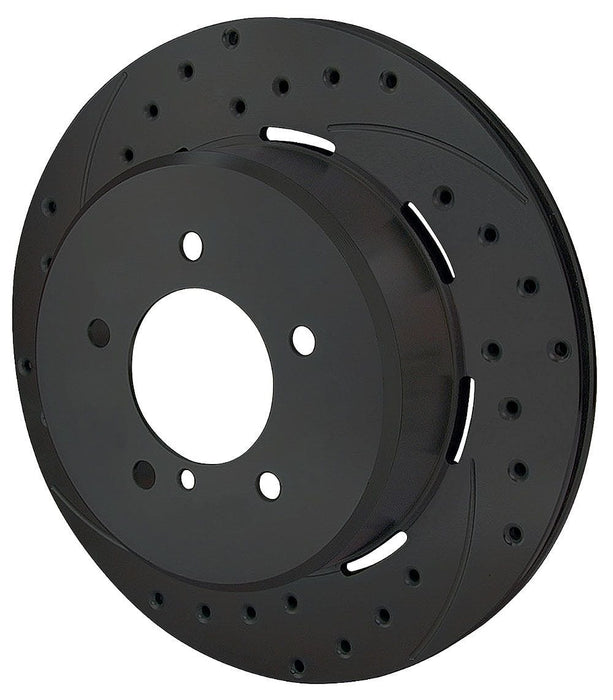 WILWOOD SRP Drilled Rotor 12.19", L/H 2.31" OS, .81" Thick, 5 x 4.75" PCD WB160-8745-BK Autofit