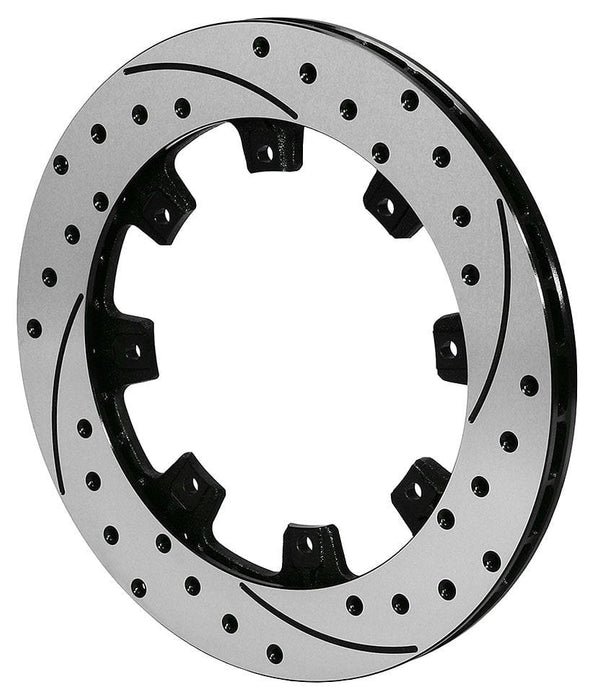 WILWOOD SRP Drilled Rotor 12.19", R/H .810" Thick, 8 x 7.62" PCD WB160-7105-BK Autofit