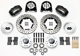 WILWOOD Suit 37-34 Ford & Various Model Forged Dynalite Pro Series Front Dust Boot Brake Kit WB140-11013-D-DB Autofit