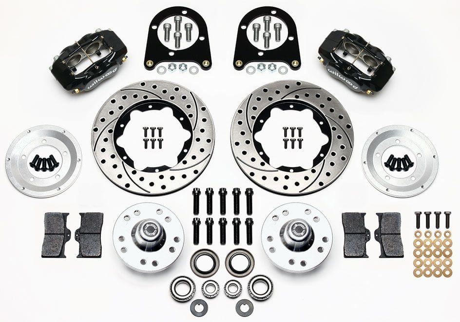 WILWOOD Suit 37-34 Ford & Various Model Forged Dynalite Pro Series Front Dust Boot Brake Kit WB140-11013-D-DB Autofit