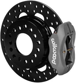 WILWOOD Suit Big Bearing Ford with 2.36" Axle Offset Dynalite Drag Race Rear Axle Kit (Drilled Rotor) WB140-0261-BD Autofit