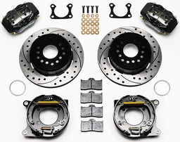 WILWOOD Suit Big Ford, 2.36" Axle Offset Forged Dynalite Rear Parking Brake Kit Drilled WB140-7139-D Autofit