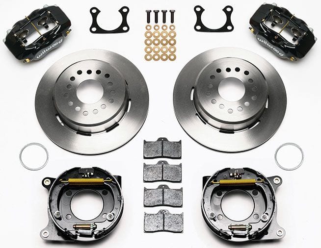 WILWOOD Suit Big Ford, 2.36" Axle Offset Forged Dynalite Rear Parking Brake Kit WB140-7139 Autofit