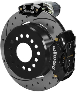 WILWOOD Suit Big Ford New Style, 2.5" Offset Electric Park Brake Kit with 12.19" Rotors & Dust Boot Calipers WB140-15843-D-DB Autofit
