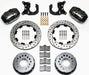 WILWOOD Suit Big Ford New Style, 2.50" Axle Offset, Drilled Forged Dynalite Pro Series Rear Brake Kit Billet WB140-2118-BD Autofit