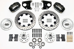 WILWOOD Suit Dodge Charger & Challenger, B & E Body & Plymouth 1962-72 Forged Dynalite Dust-Boot Big Brake Front Brake Kit - 4-Piston 12.19" WB140-9828 Autofit