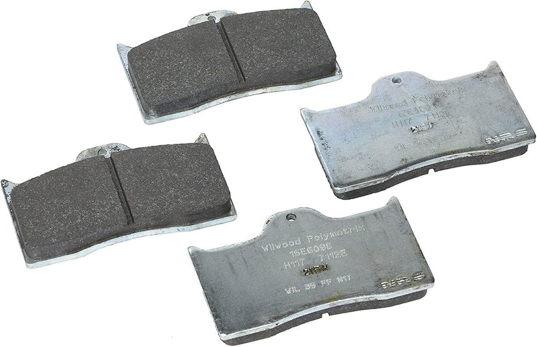 WILWOOD Suit Dynalite Series Calipers PolyMatrix Brake Pad Set with E Compound WB15E-6096K Autofit