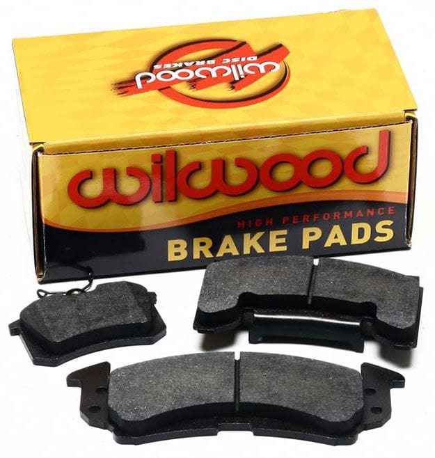 WILWOOD Suit Dynalite Single Series Calipers Smart Pad Brake Pad Set with BP-20 Compound WB150-9412K Autofit