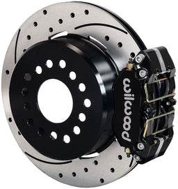 WILWOOD Suit Ford Big Bearing With 2.36 Offset & Internal Park Brake Dynapro Dust-Boot Rear Brake Kit - 4-Piston 12.19" WB140-13204-D Autofit