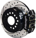 WILWOOD Suit Ford Big Bearing With 2.50 Offset & Internal Park Brake Dynapro Dust-Boot Rear Brake Kit - 4-Piston 12.19" WB140-13207-D Autofit